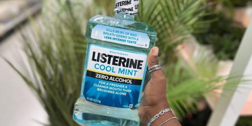 SIX Listerine Mouthwash 500mL Bottles Only $15 Shipped on Amazon (Just $2.54 Each)