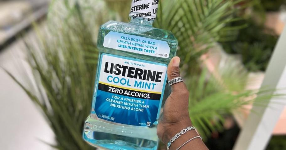 Listerine Mouthwash from $3 Shipped on Amazon (Regularly $10)