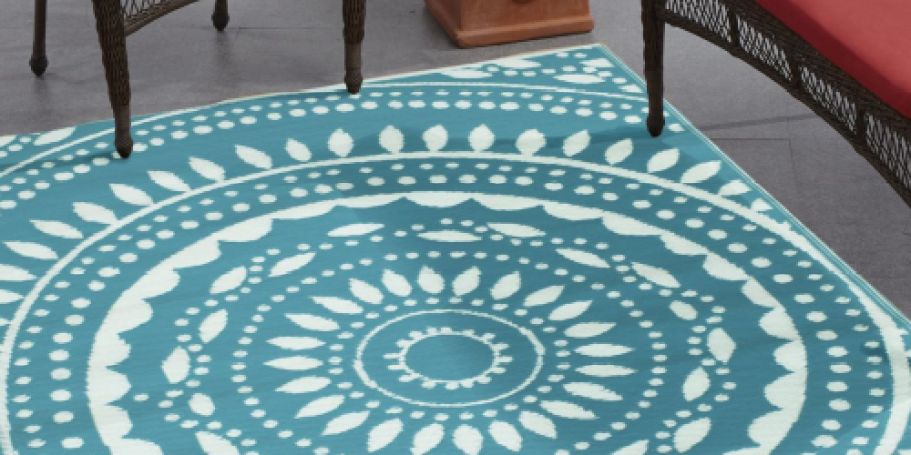 Walmart Reversible Outdoor Area Rugs Only $9.97 (Reg. $20)