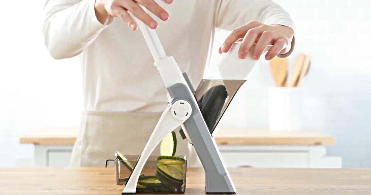 Upright Mandoline Only $14.99 on Zulily (Regularly $40), Keeps Fingers  Away from Blades
