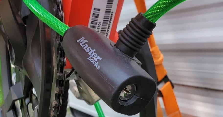 Master Lock 6-Foot Bike Cable 3-Pack ONLY $9 on Walmart.com (Reg. $17)