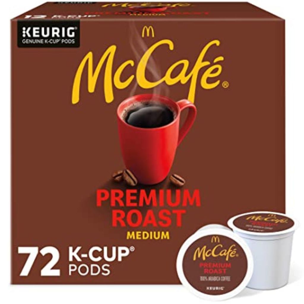 McCafe Premium roast medium 72ct k-cup boxs