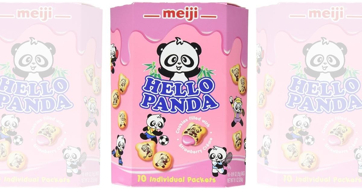 Meiji Hello Panda Family Pack Cookies