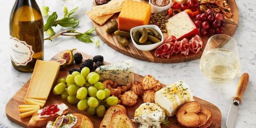 Acacia Wood Handmade Charcuterie Board Set Only $19.98 at Sam’s Club | In-Store & Online