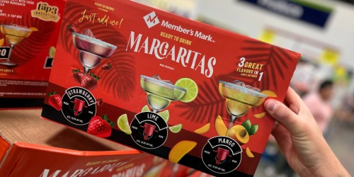 Ready to Drink Margaritas Box Only $27.98 at Sam’s Club | Includes 3 Flavors & Makes 25 Drinks!