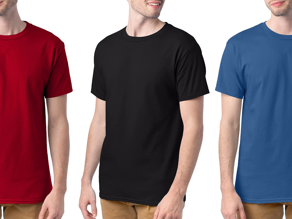 Hanes Men's T-Shirt 4-Pack Only $9 on 