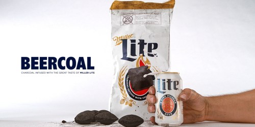 Miller Lite Releases New Beercoal (Available at 4pm ET) | Beer-Infused Charcoal Perfect for Summer Grilling