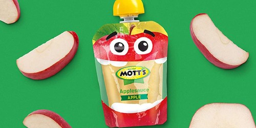 Mott’s Applesauce 48-Count Just $20 Shipped on Amazon (Only 42¢ Per Pouch)
