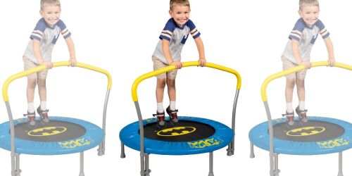 My First Trampolines from $39 Shipped on Walmart.com (Regularly $75) | Batman or Wonder Woman Designs