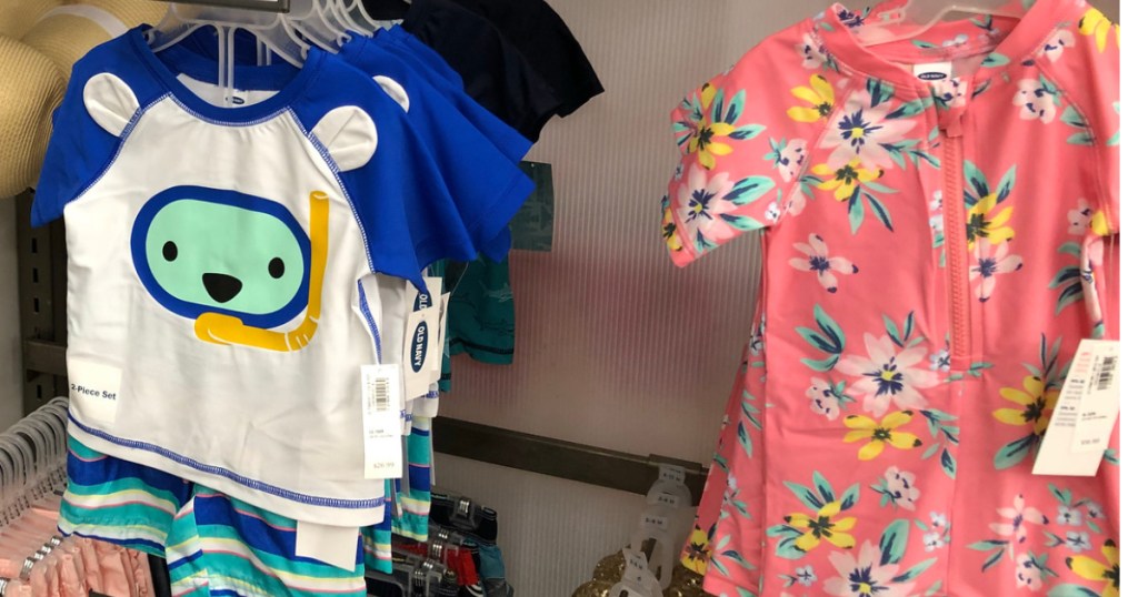 Baby swimwear at Old Navy