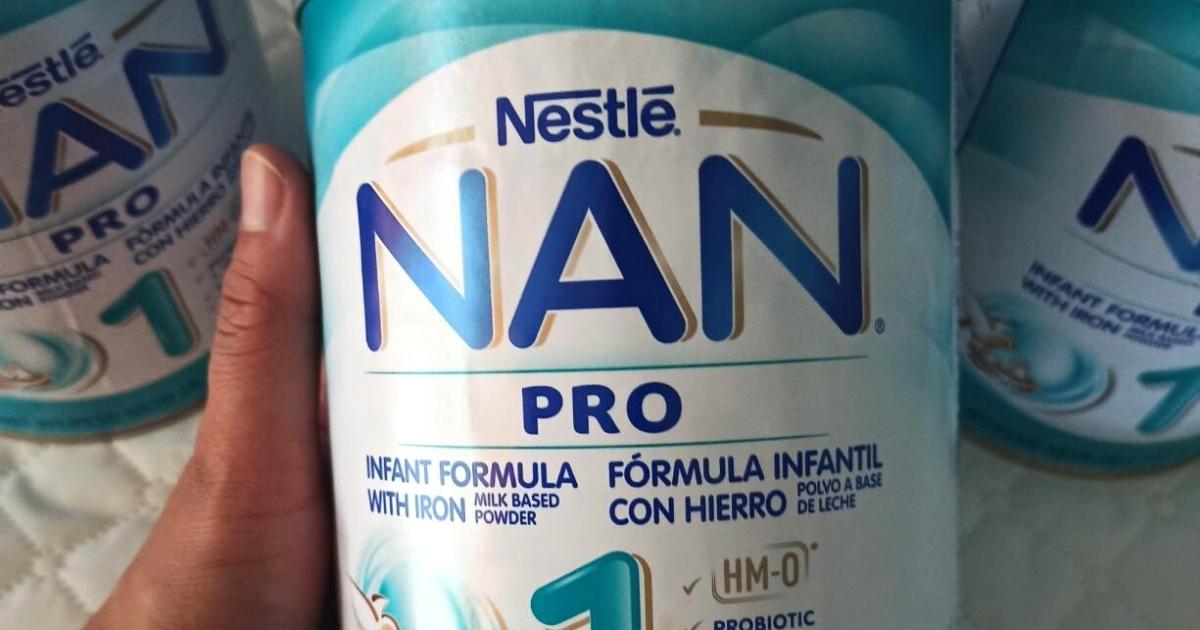Nestle NAN Pro 1 Powder Baby Formula 28.2oz Container