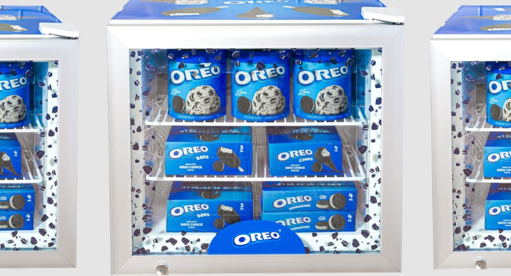 New Oreo freezer filled with Oreo frozen treats