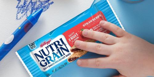 Kellogg’s Nutri-Grain Breakfast Bars 32-Count Variety Pack Only $11.99 Shipped on Amazon