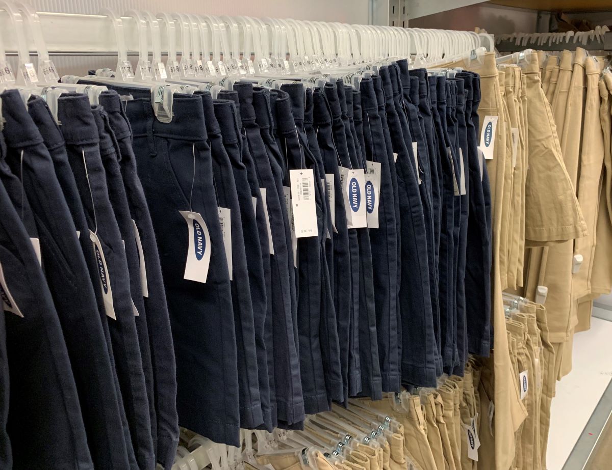 Old navy uniform clearance shorts