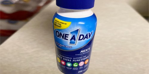 One A Day Men’s Vitamins 200-Count Bottles Only $8.61 Each Shipped on Amazon (Regularly $17)
