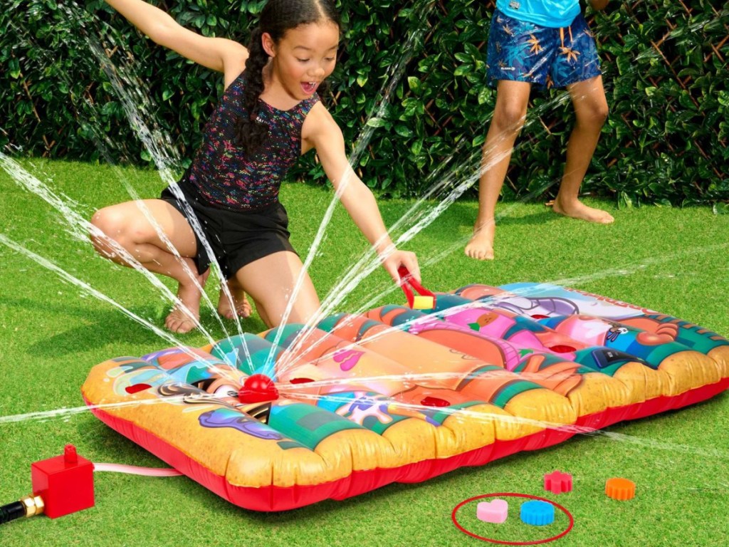 Kids playing with Water Operation