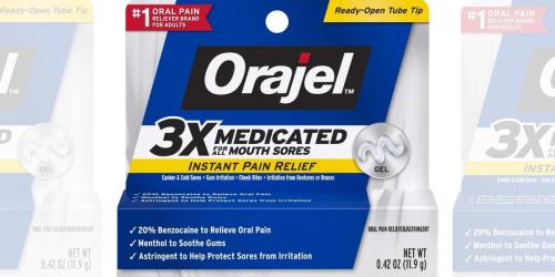Orajel Maximum Strength Pain Relief Gel Just $4 on Amazon (Regularly $9)