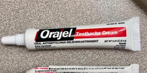 Orajel Toothache Pain Relief Cream Just $5.48 Shipped on Amazon (Regularly $10)