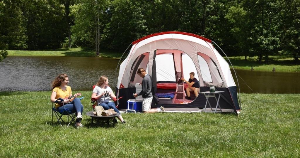 Ozark Trail 16-Person Tube Tent is one of the neat things you can rent