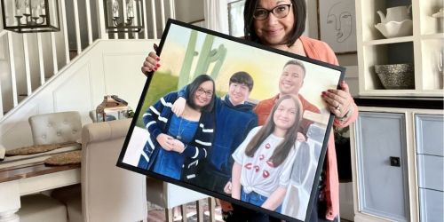 Let a Real Artist Turn Your Family Photo into a Unique, Personalized Gift (Score $60 Off + Free Shipping)
