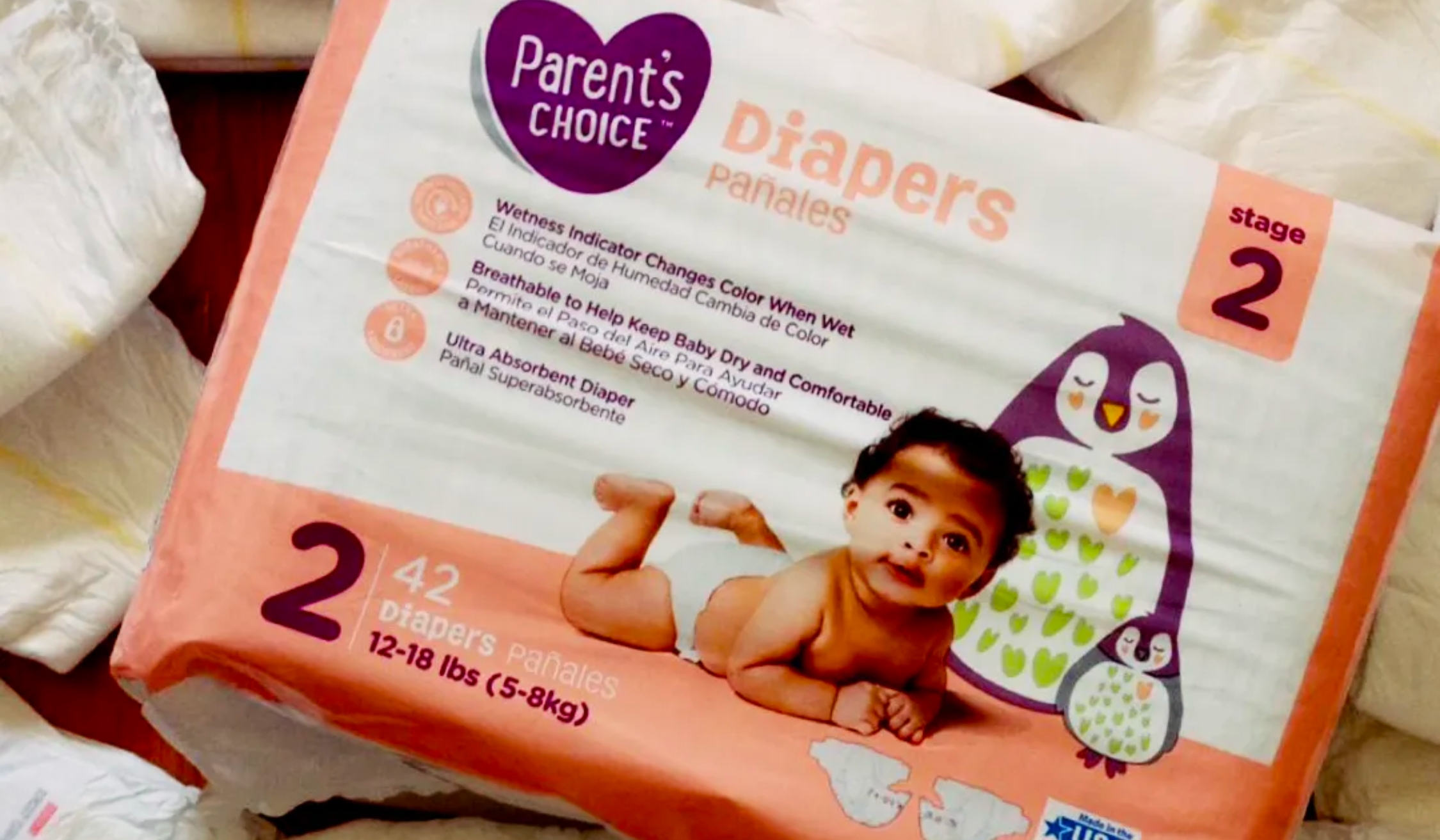 Parent's Choice Diapers, Size Newborn, 42 Diapers - Walmart.com