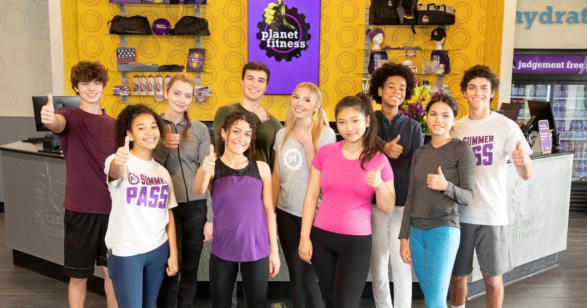 teens at Planet Fitness