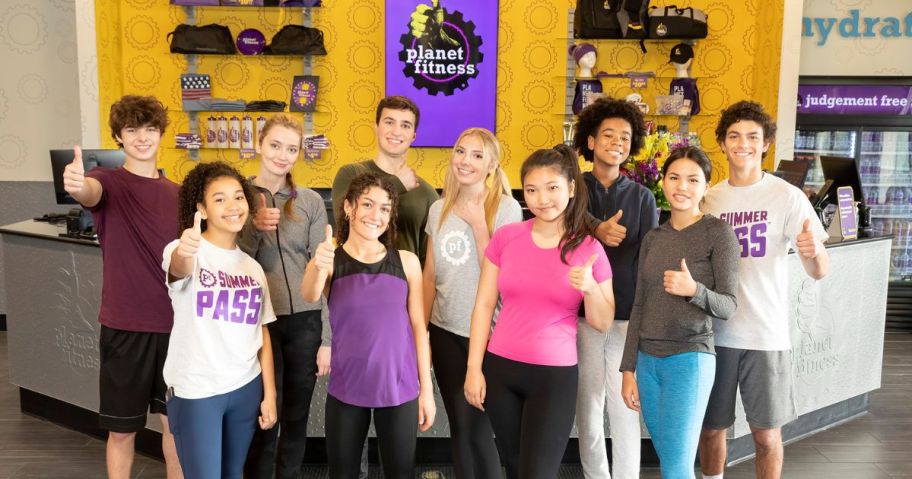teens at Planet Fitness
