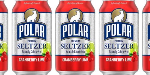 Polar Seltzer Water 24-Pack Just $9.35 Shipped on Amazon | Only 39¢ Per Can