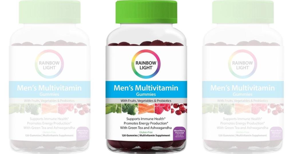 Rainbow Light Men's Gummy Multivitamins 120-Count Bottle
