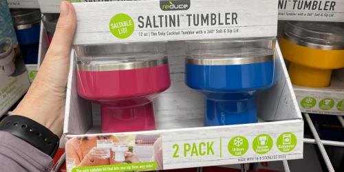 Saltini Tumbler 2-Pack Only $14.98 at Sam’s Club (Regularly $20) | Salt & Sip Lid is Perfect for Margaritas