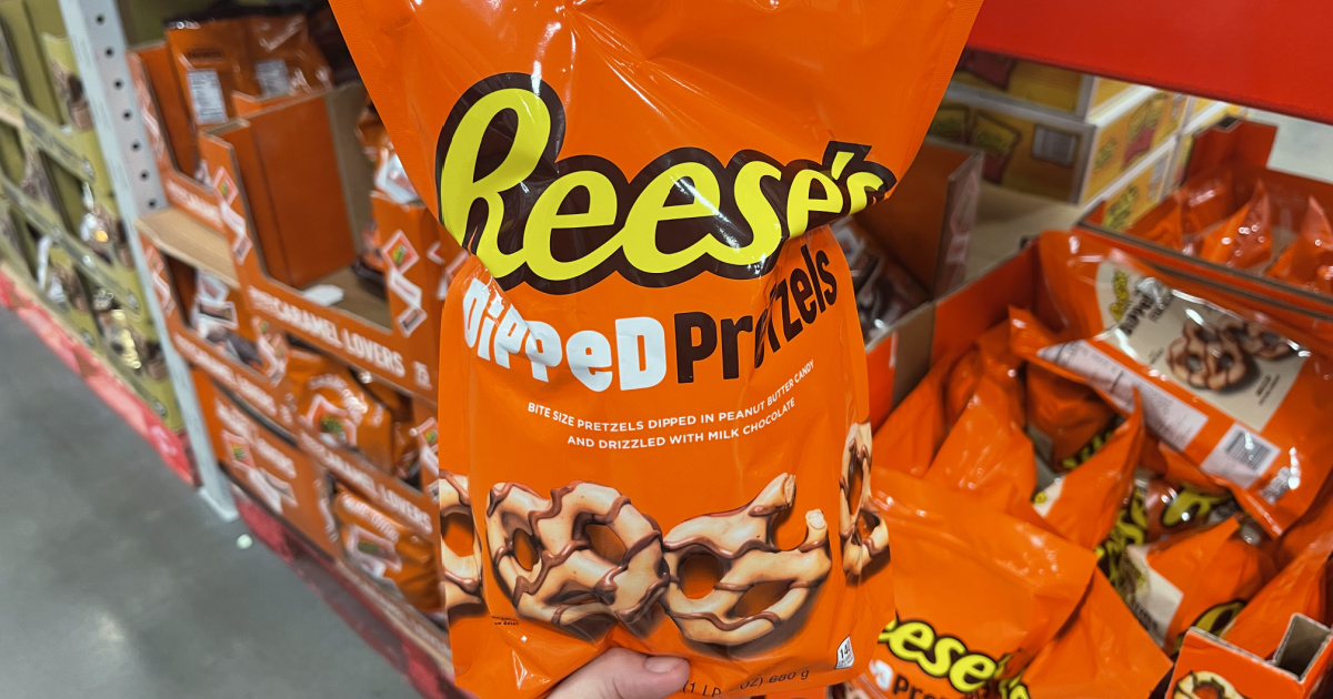 Reese's Dipped Pretzels 24oz Bag Just 8.48 at Sam's Club Hip2Save