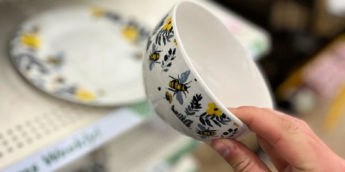 Dollar Tree Bee Collection Dishes Now Available (In-Store & Online) – Just $1.25 Per Piece!