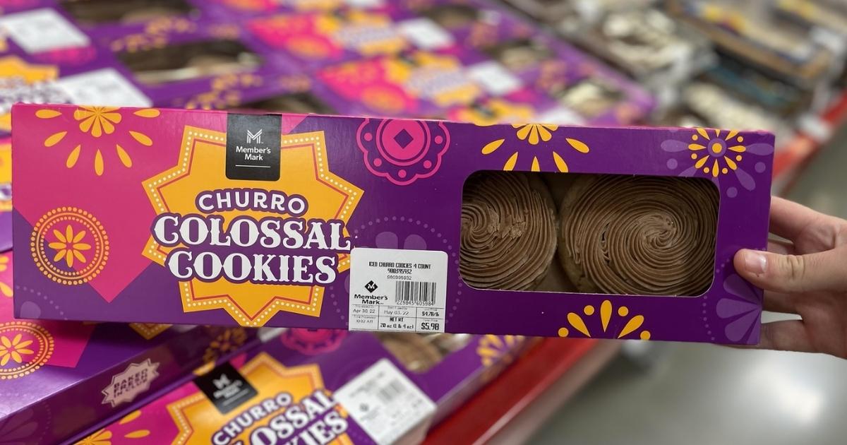 Member's Mark Churro Cookies 4Pack Only 5.98 at Sam's Club (Fun Treat