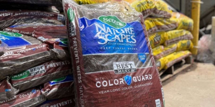 Scotts Mulch Bags Only $2 at Lowe’s – Today Only!