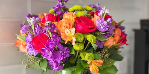 SendSmiles Doesn’t Charge Delivery or Shipping Fees + Each Bouquet Includes a Vase (Score 15% Off Flowers)