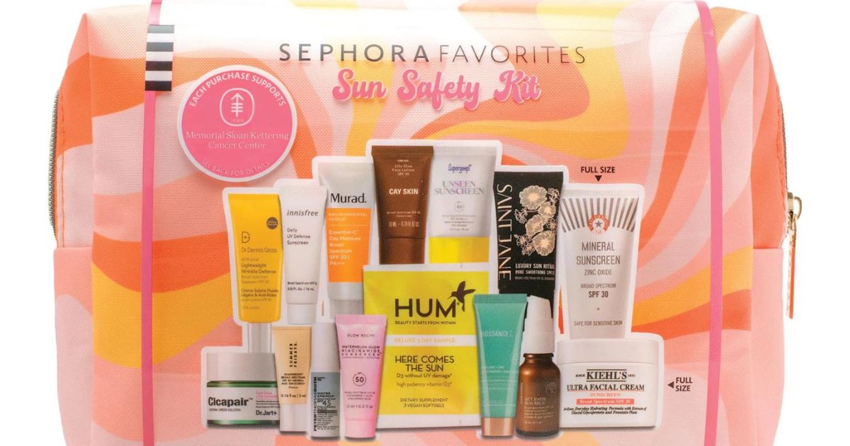 Sephora 15-Piece Sun Safety Kit Only $39 Shipped ($185 Value) | Includes TWO Full-Size Products