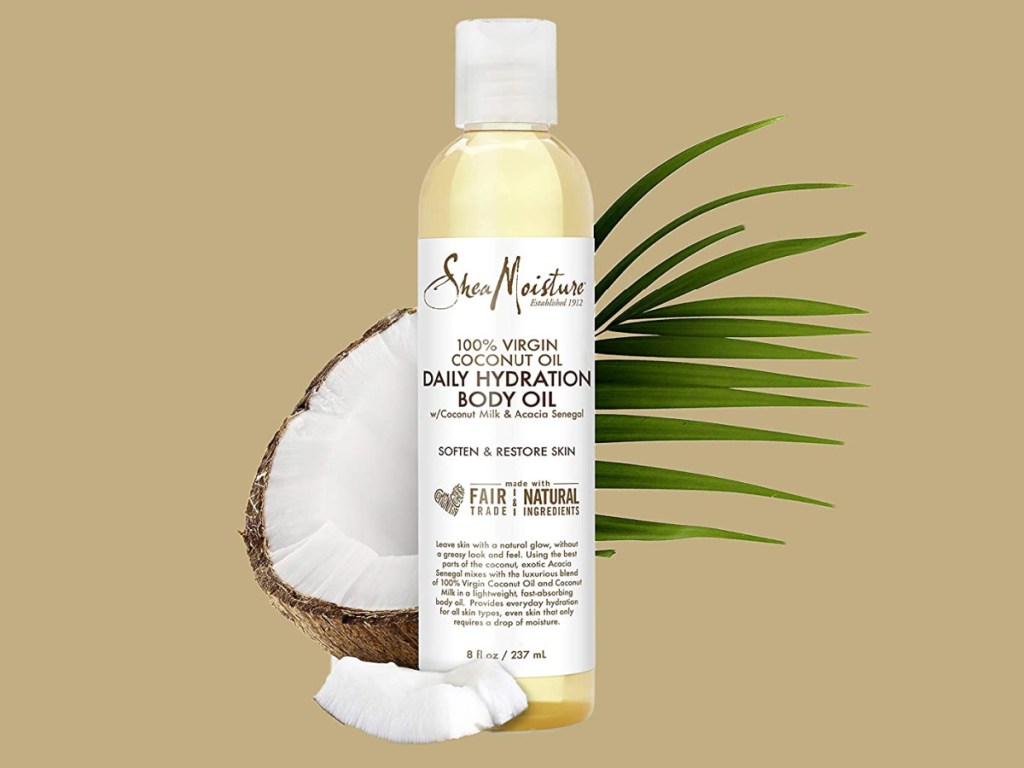 Sheamoisture Daily Hydration Body Oil 100% Virgin Coconut Oil 8oz