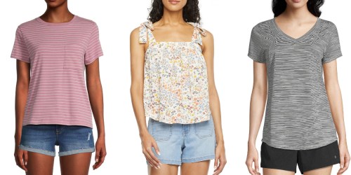 JCPenney Clearance Women’s Tanks & Tees from $3.99 (Regularly $14)