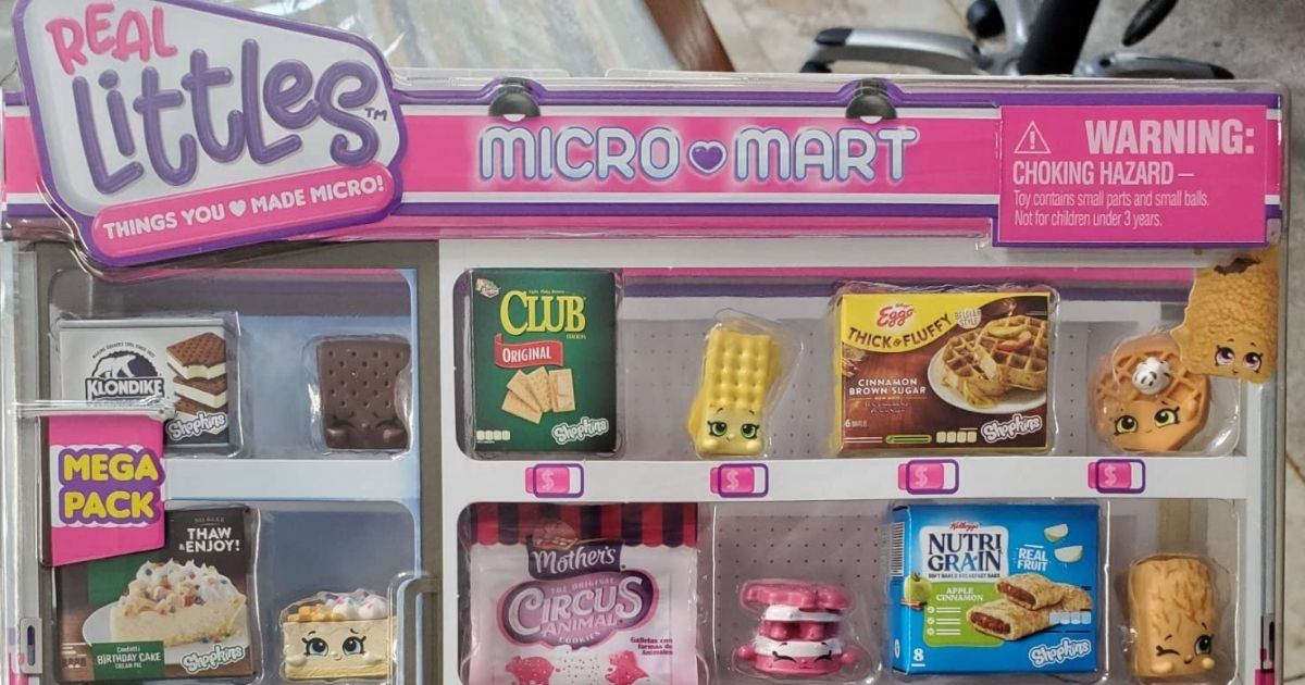 REAL LITTLES Mega Pack MICRO MART 13 Real Littles + 13 Mini Packs SHOPKINS  Eggo