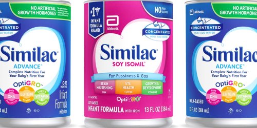 Similac Infant Formula Possibly Available from $5 on Walmart.com (May Sell Out!)