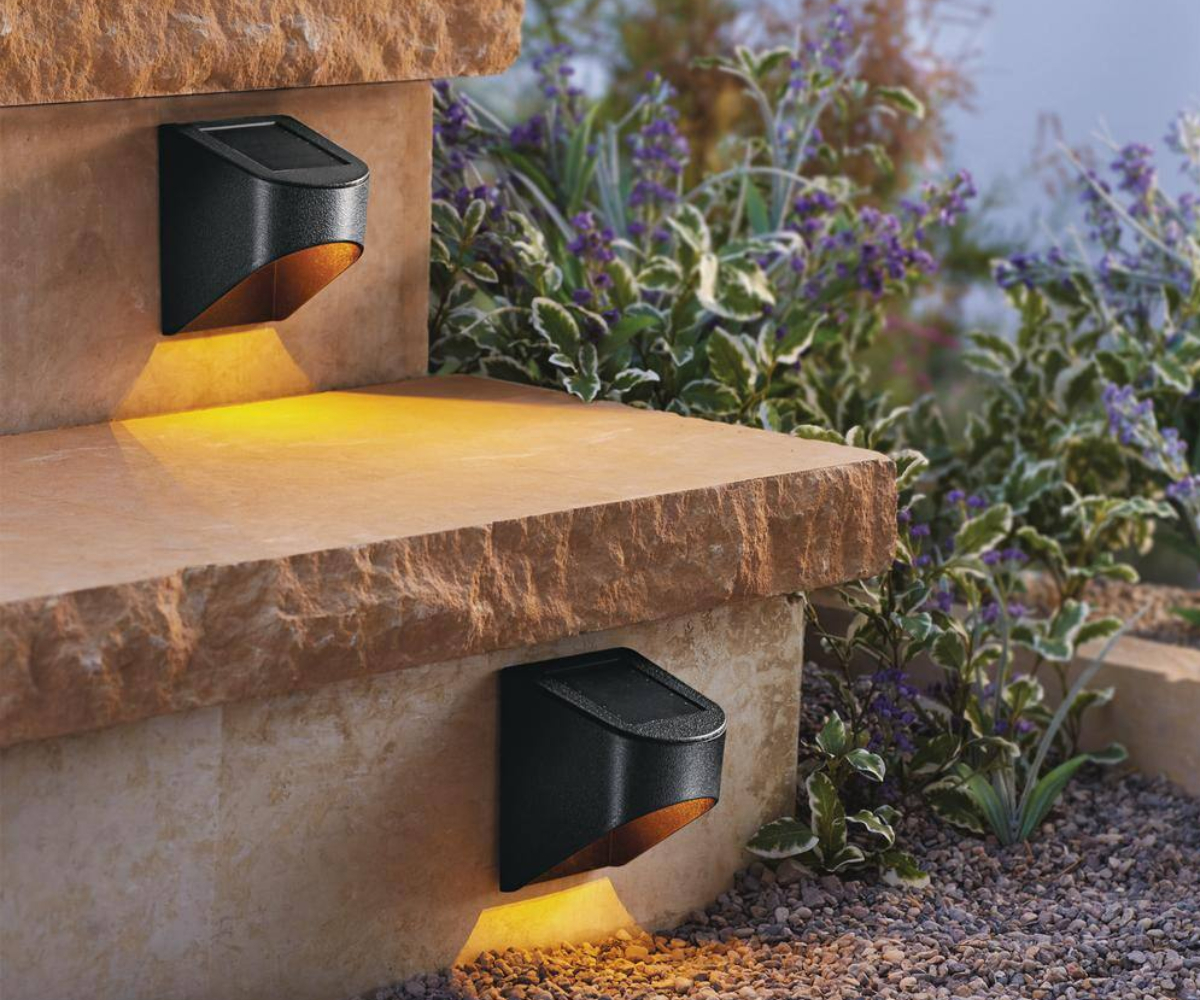 Hampton bay deals solar deck lights