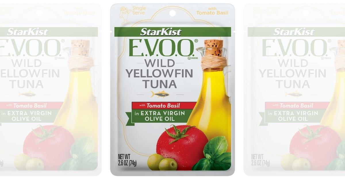 StarKist E.V.O.O. Yellowfin Tuna w/ Tomato Basil 24-Pack in Extra Virgin Olive Oil