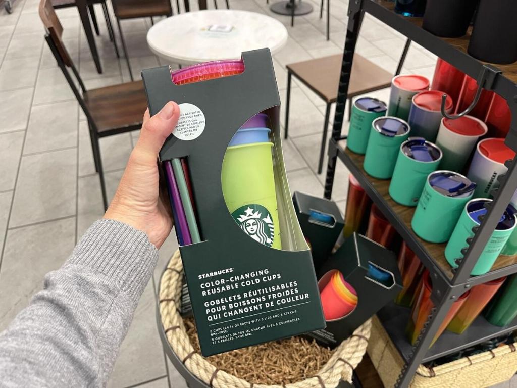 Starbucks Color-Changing Cups 24oz 5-Pack