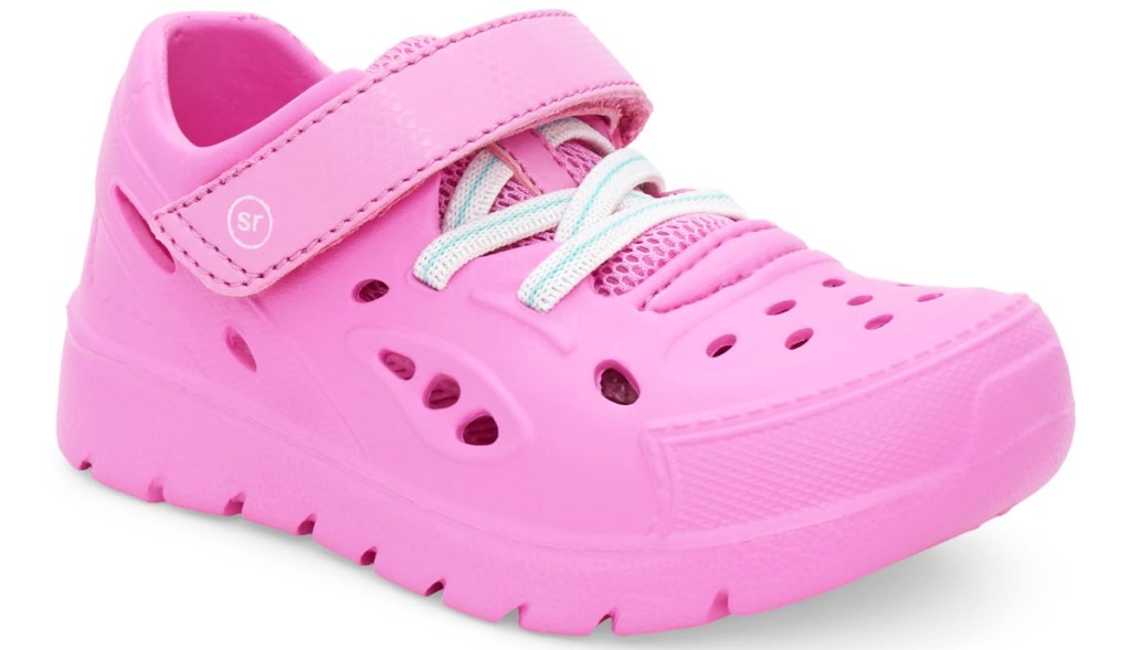 pink kids water shoe