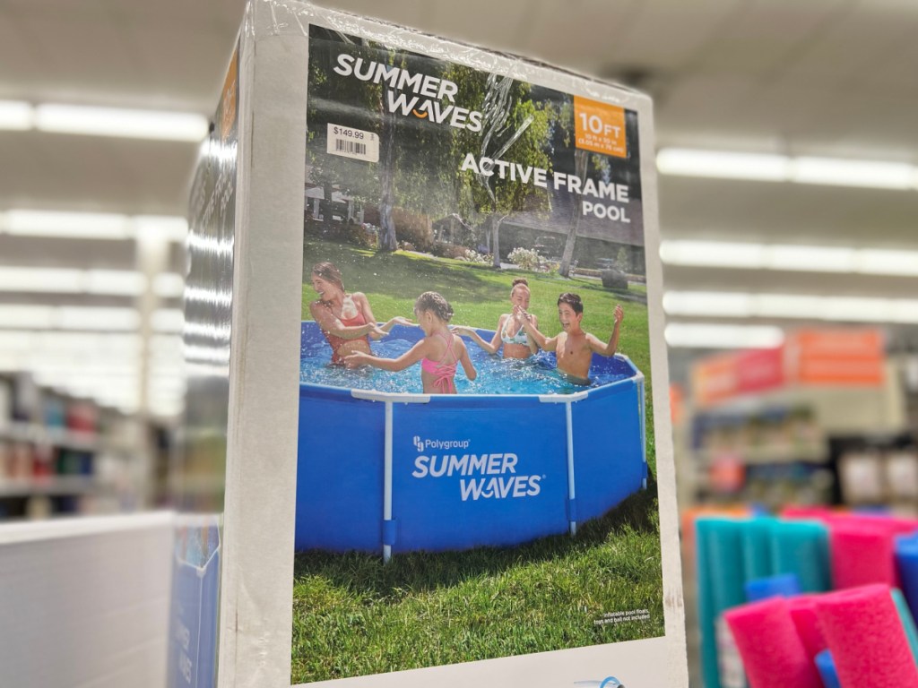 above ground pool in store