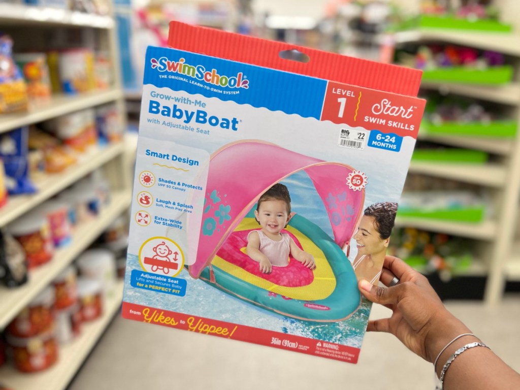 baby swim boat in store