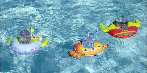 60% Off Disney Pool Floats | Inflatable Drink Holders 6-Pack Just $4.93, Oversized Float $7, & More!