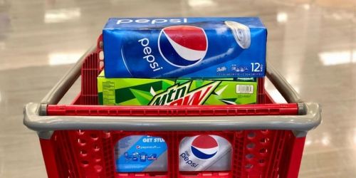 Target Soda Sale | Mtn Dew Zero Sugar 12-Packs Only $1.65 After Cash Back + Pepsi 12-Packs Just $3 Each!