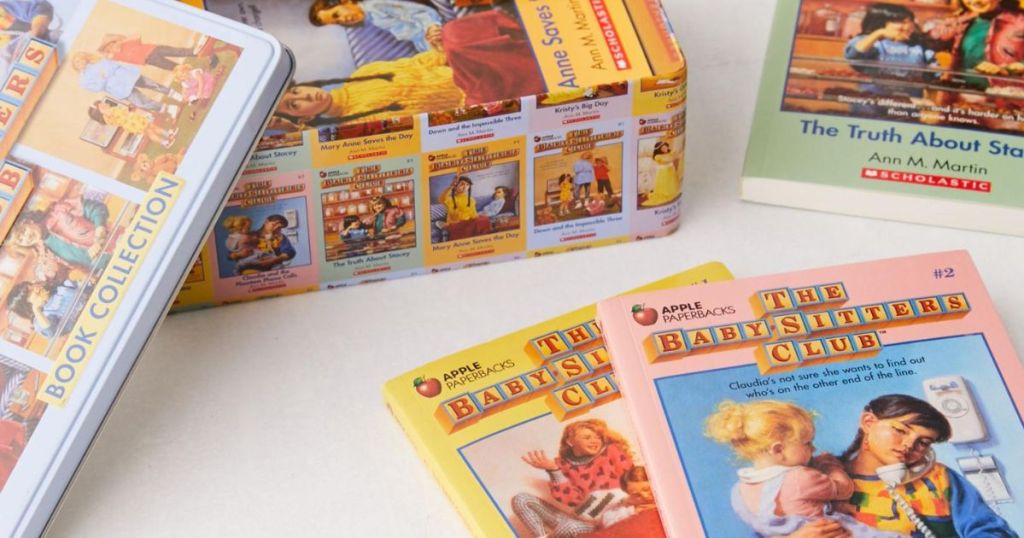The Babysitter's Club Books and Tin