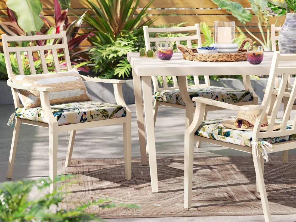 Target Patio Seat Cushions Only 14 Available in Solids & Prints